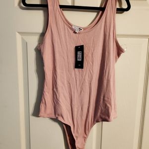 NWT Dusty rose ribbed bodysuit